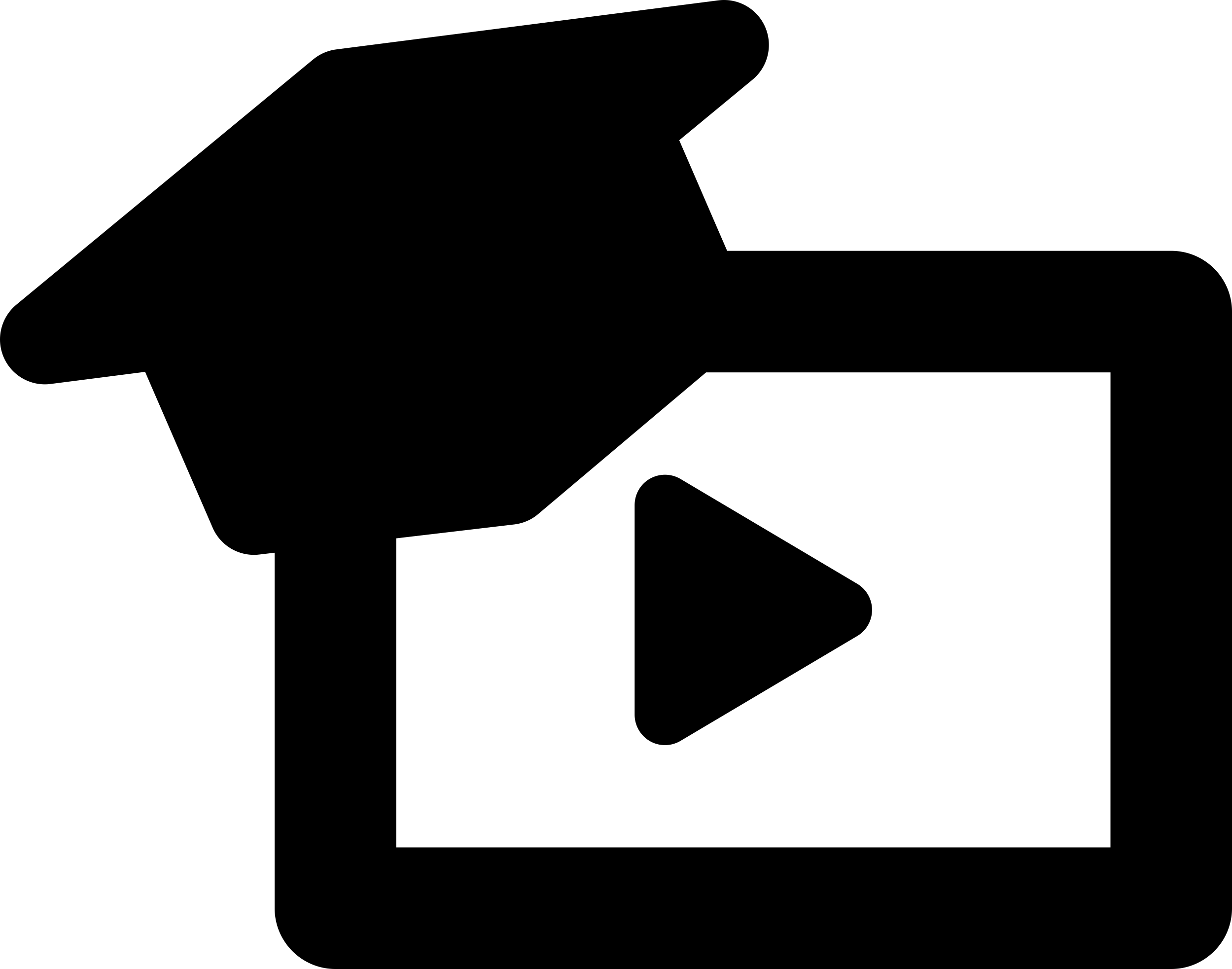 Mortarboard And Play Button Stencil Svg Design File Free Vectors
